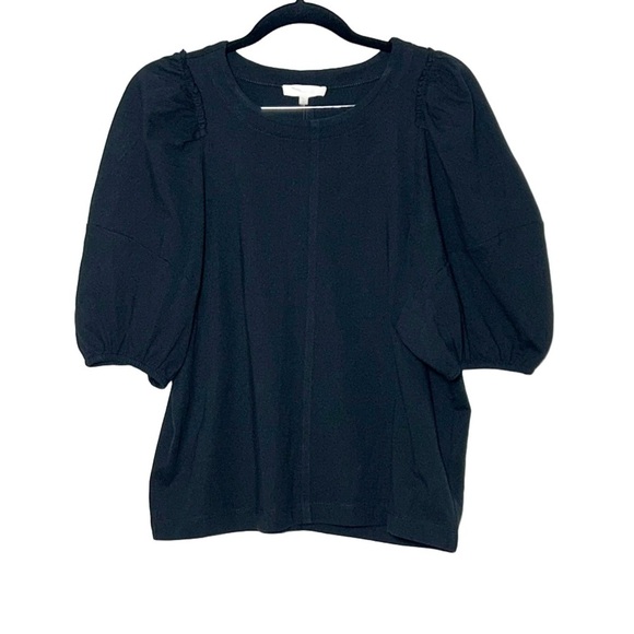 NWT Madewell Puff-Sleeve Tee in Black, Sizes XXS and M - Picture 5 of 13